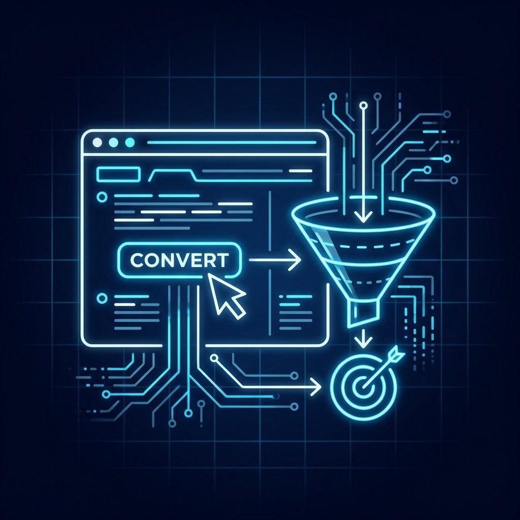 Website conversion icon